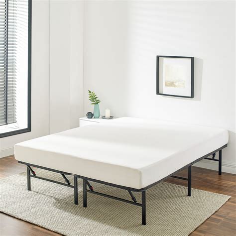 mainstays foldable steel bed frame